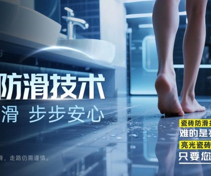 全新黑科技｜歐神諾鏡面防滑技術(shù)，讓您的家更安全！